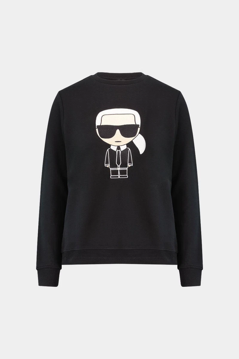 ORIGINAL KARL LAGERFELD SWEATSHIRT FOR MEN IKONIK KARL BRAND LOGO