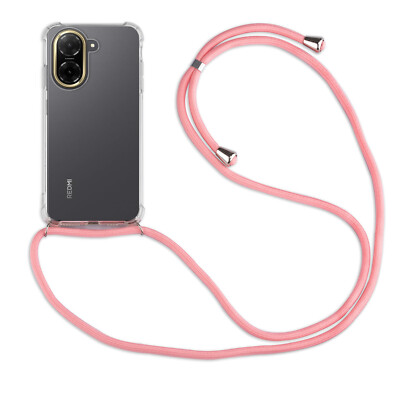 Handykett für Xiaomi Redmi A5 4G (Global 171,7mm) / Poco C71 4G mit Band Rosa