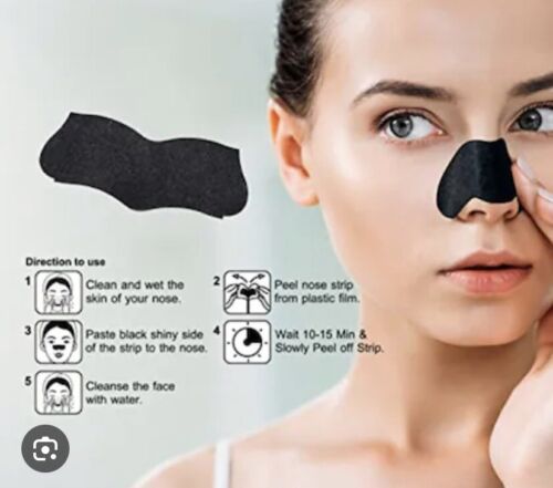 Blackhead Remover Strips Nose Pore Cleansing Peel Off Mask Sticker Acne Blemish