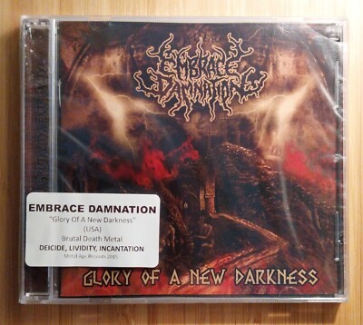 CD - EMBRACE DAMNATION - GLORY OF A NEW DARKNESS -- DEATH METAL -- OVP