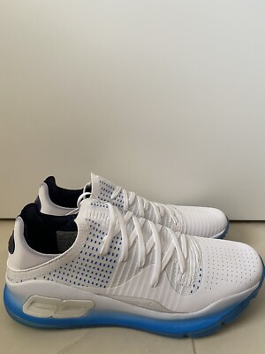 Rare 2017 Under Armour Curry 4 Low PE White Blue SAMPLE Under Armour 2017 Curry 4 IV Finals White Gold 1298306-102  main image 4