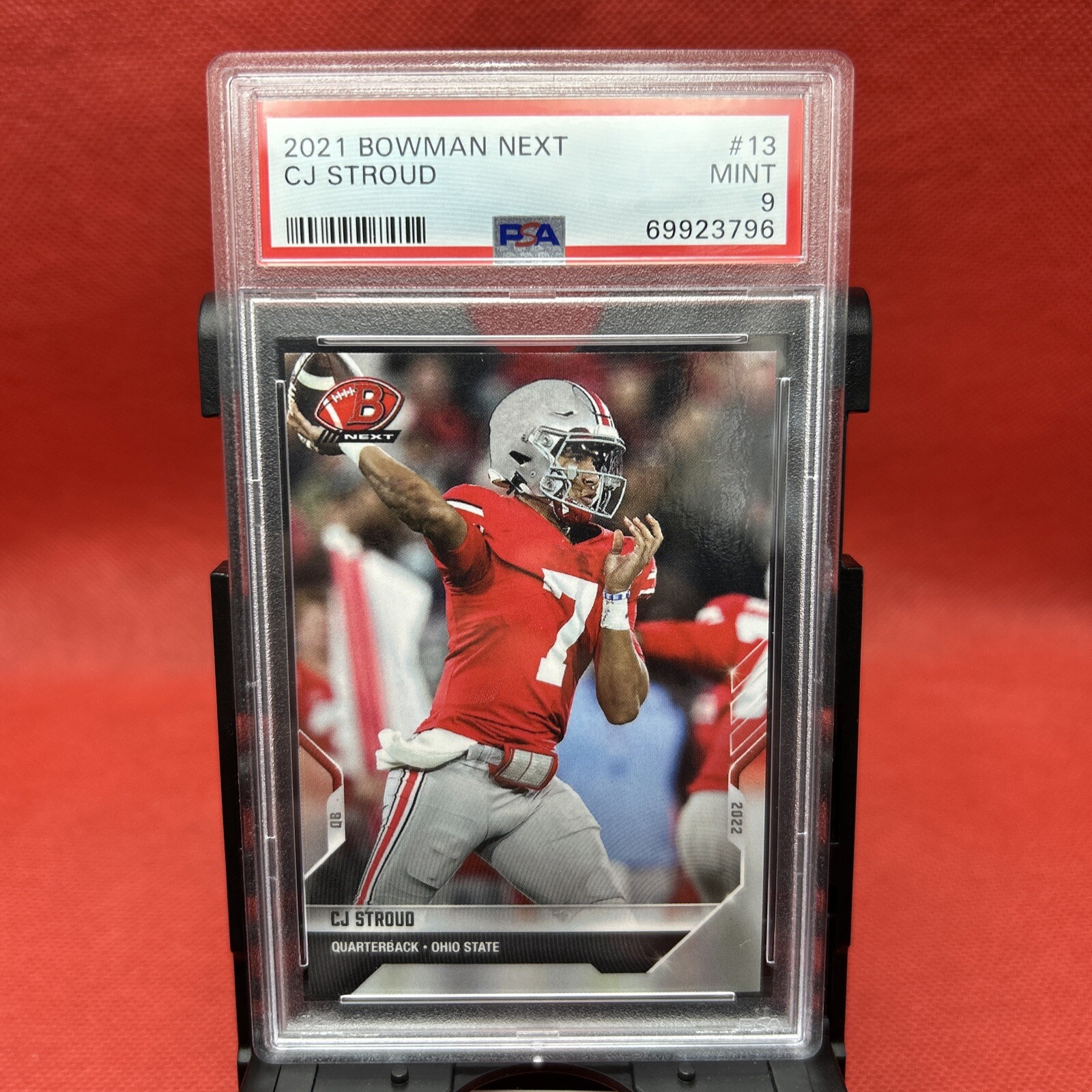 2021 Bowman Next CJ Stroud # 13 PSA 9