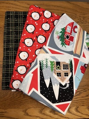 Bundle of 6 yards x 44''. Kansas, FreeSpirit,Benartex Fabrics. 2yds of each print