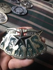 Lone Star Texas Longhorn Belt Buckle