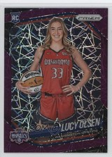 2025 Panini Prizm WNBA Variation Purple Velocity /59 Lucy Olsen Rookie RC 5b1