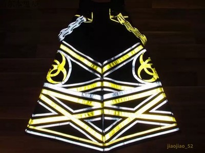Heatwave Phat Pants Rave Gear Reflective Dance Wear Hardstyle Reflector Trousers