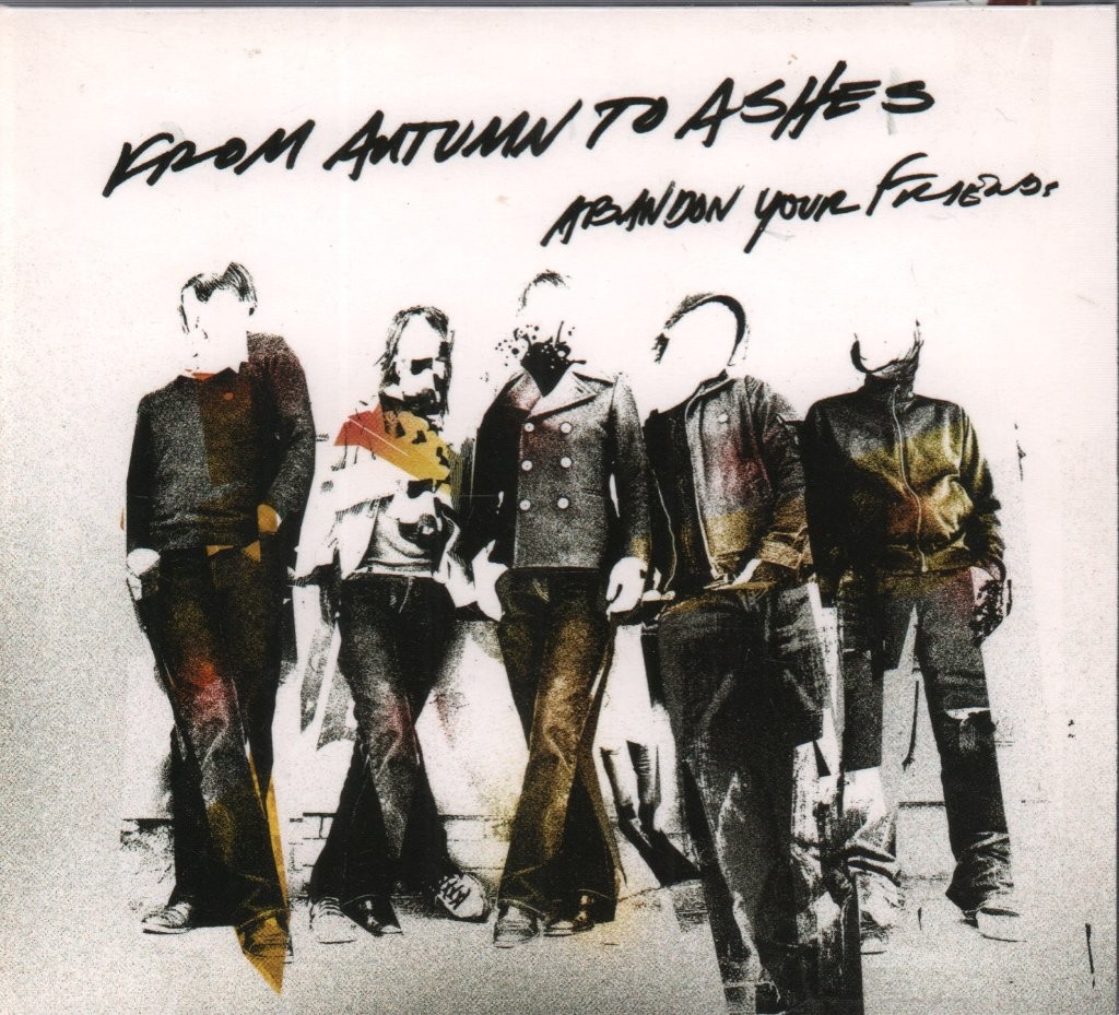 From Autumn To Ashes Abandon Your Friends CD UK Vagrant 2005 digipack with