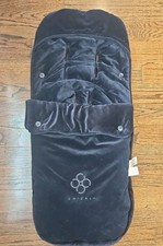 Chicali Reversible Footmuff Bunting Black/ Grey