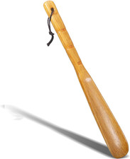 Shoe Horn Long Handle for Seniors,Shoe Horns for Men,Women 13" Wood