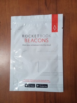 Rocketbook Beacons Whiteboard Cloud Capture Kit Reusable Smart Markers New