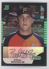 2005 Bowman Draft Chrome Refractor Paul Maholm #BDP127 0c2