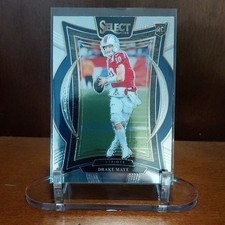 2024 Panini Select Drake Maye Rookie #27 Concourse New England Patriots NFL