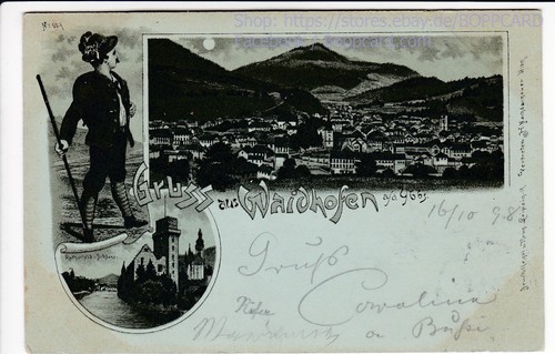 LITHO WAIDHOFEN AN DER YBBS , 1898 Q