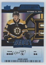 2022 Upper Deck Credentials Debut Ticket Access Blue 71/99 Jakub Lauko #174 b0v