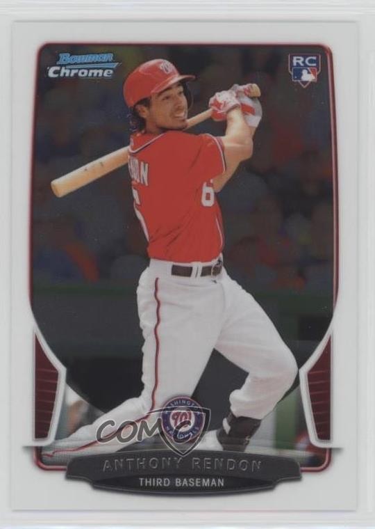 2013 Bowman Draft Chrome Anthony Rendon #5 9bd