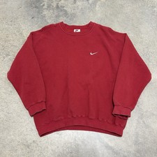 Vintage Nike Crewneck Sweatshirt Mini Swoosh USA Made Men’s XLarge