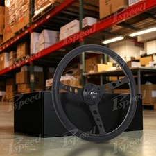 15 380mm 6-bolt Aluminium Spoke With Microfiber Leather Wrap Steering Wheel 15 380mm 6-bolt Aluminium Spoke With Microfiber Leather Wrap Steering Wheel