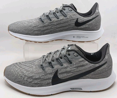 Nike Air Zoom Pegasus 36 Gunsmoke Gray Men's Running Shoes Size 10 NEW