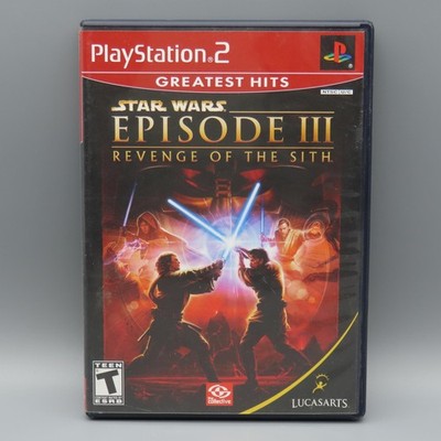 Star Wars Episode III Revenge of the Sith PlayStation 2 PS2 Game Greatest Hits