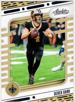 2024 Panini Absolute Football Derek Carr No. 76 New Orleans Saints