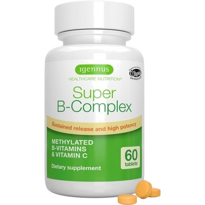 High Absorption B-Complex Vitamins  Energy Mood Cognitive Support