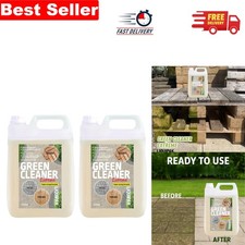 Green Cleaner Extreme 2x5L - Powerful Mould & Algae Remover for Patios & Decks 3.60 per litre