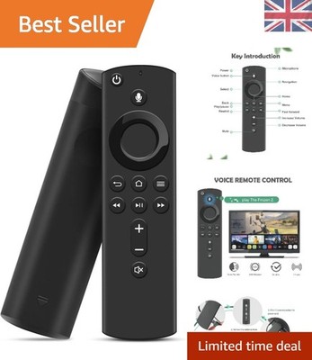 Kompakte Infrarot-Sprachfernbedienung für AMZ 4K Cube und Stick - benutzerfreundliches Design