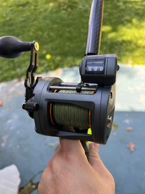 okuma cold water reel 30dla salmon trolling 