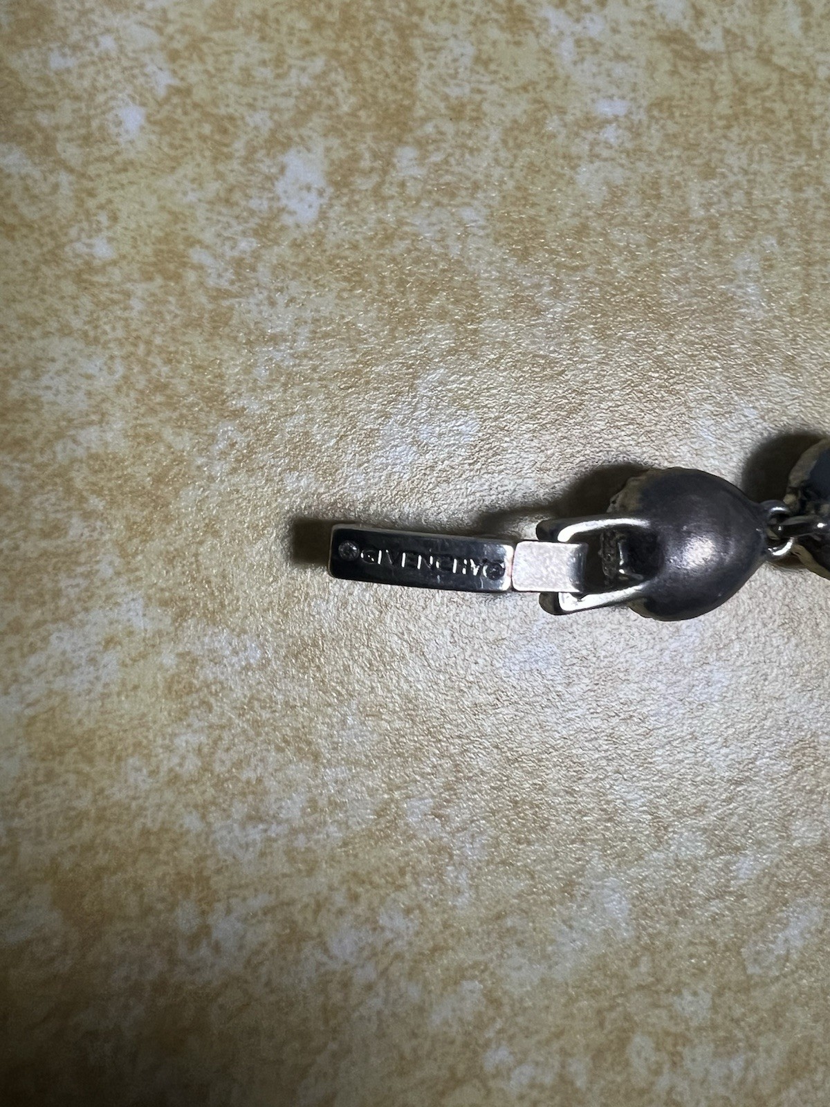 Givenchy Silver Chain Bracelet Signed Sterling 92… - image 7