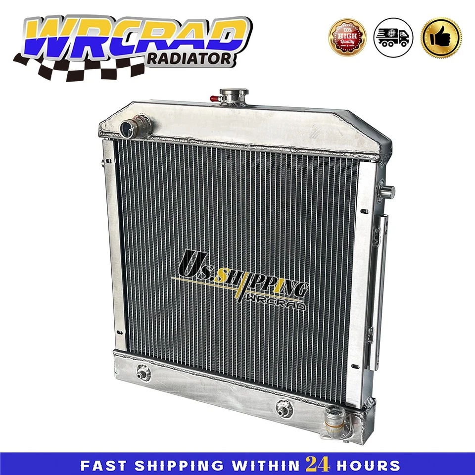 Radiador de 2 filas para Mercedes Benz Clase S W108 W109 280SE 280SEL 300 SEL 1968-1973 Foto 3 de 4