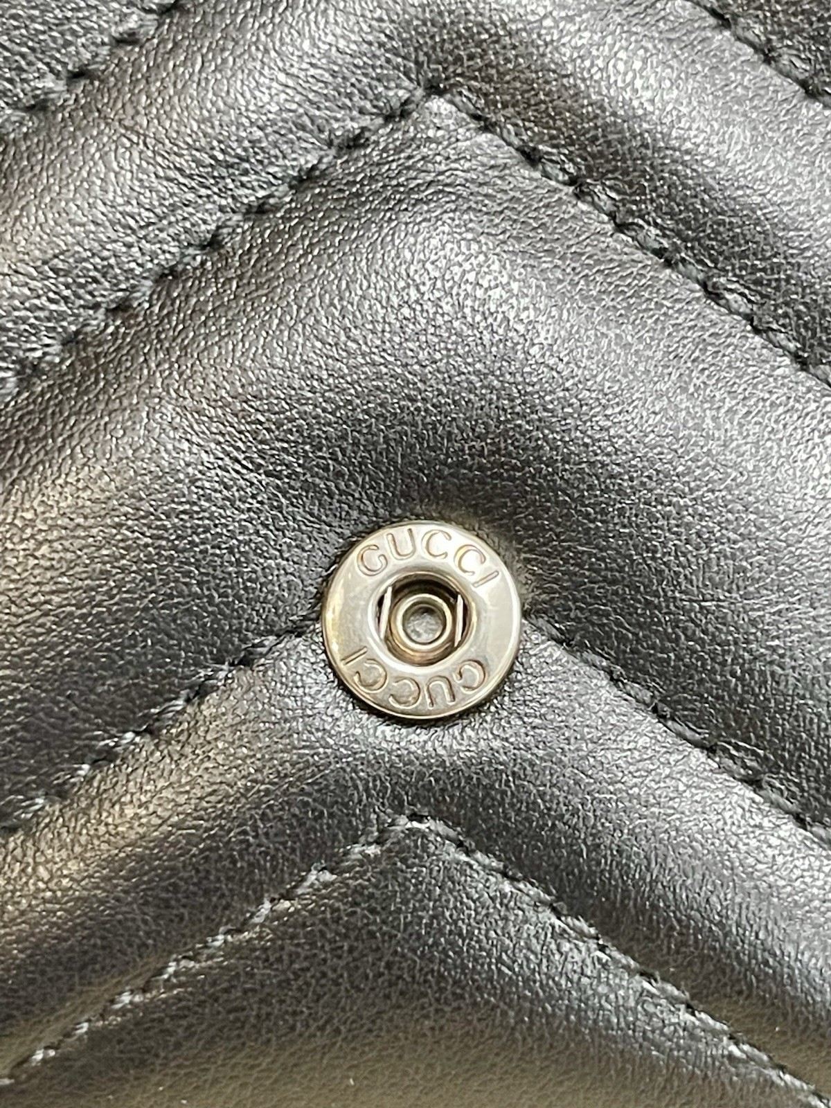 Gucci GG Leather Flap Marmont Mini belt bag - ‎739599 image 9