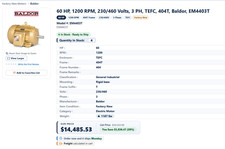 BALDOR EM4403T MOTOR 