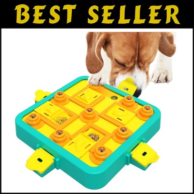 Interactive Level 3 Dog Puzzle Toy with Hidden Treats - Encouraging IQ Growth