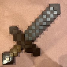 Minecraft Netherite Sword, Life-Sized Role Play Toy - 17 Inch Cosplay