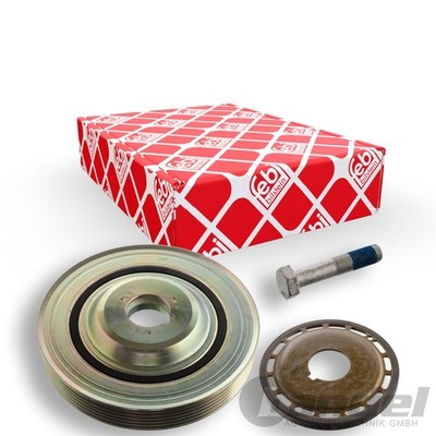 FEBI BILSTEIN RIEMENSCHEIBE KURBELWELLE passend für CITROËN C4 C5 C8 JUMPY DS DS