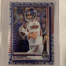 2025 Panini Donruss Optic - Eli Manning #184 Stars Prizm