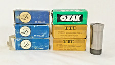Mixed Lot of 5C Collets Lyndex, TTC, Ozak -1/16, 3/8, 7/16, 1/2, 9/16, 23/32, 1
