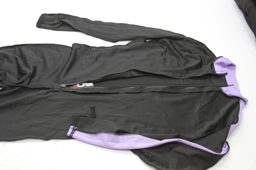 NeoSport Herren Full Skin Springsuit Tauchen Surf Neoprenanzug 50+ UV Shield BLK/PRPL Gr. L - Bild 13 von 21