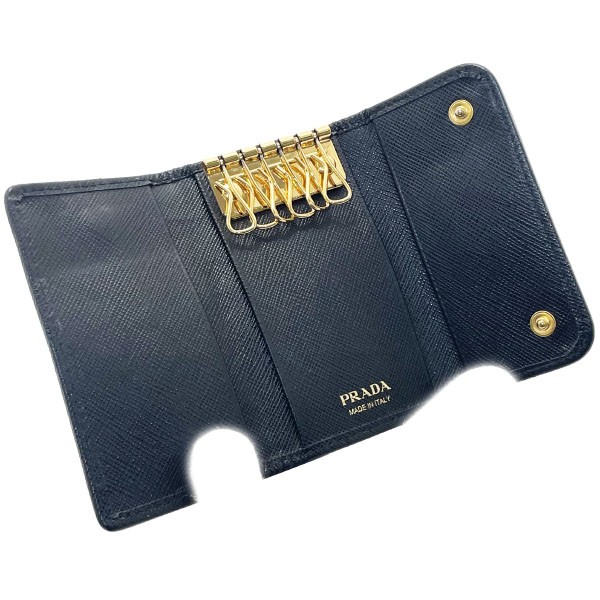 ■ Authentic Prada Triangle Key Case 6-Key Case Ny… - image 6