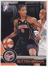 2008 Rittenhouse WNBA Card #47 - Tammy Sutton-Brown - Indiana Fever