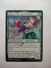 Spiders-Man, Heroic Horde 117 UC Marvel's Spider-Man Magic: The Gathering NM/M