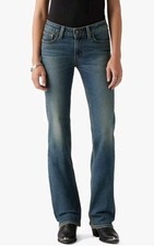 Levi's Superlow 5-Pocket Bootcut Women's Show on the Road Blue Jeans 31 32
