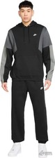 NIKE MEN'S COTTON SWEATSHIRT HOODIE art. HV1165-010 mod. CLUB FLEECE HOODED