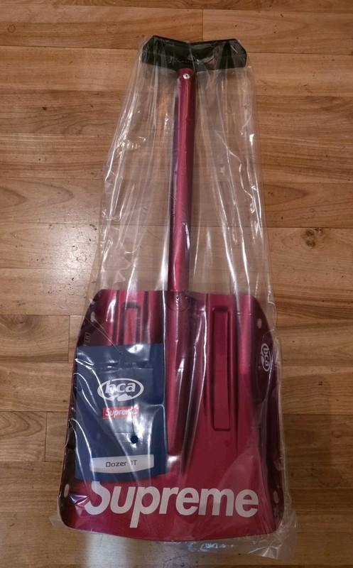 Supreme Backcountry Access Snow Shovel red brand new FW22