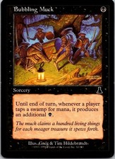 MTG Magic The Gathering Bubbling Muck Prophecy Played See Scan F