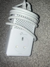 TP Link AV1000 2 Port Gigabit Passthrough Powerline Adaptor