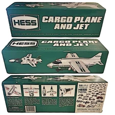 NEW 2021 Hess Toy Truck Cargo Plane & Jet NIB Holiday Gifts Rare Collectors Edtn