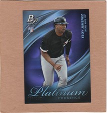 2019 Bowman Platinum - Purple Platinum Presence 033/250 Eloy Jimenez #PP-3 RC