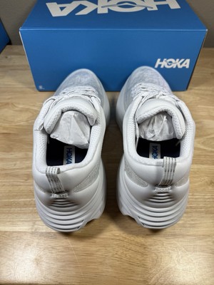 Men's Hoka One Bondi 8 TS Caged Stealth Tech Pack White 1155391