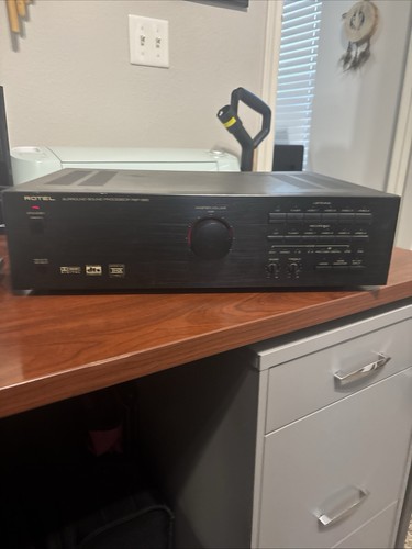 Rotel Surround Sound Processor RSP-985..powers On, Remote Works -Free ...